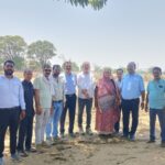 ग्रामीणों के विरोध व मांगों पर दीपका माइनिंग जीएम पहुंचे शांतिनगर किऐ निरीक्षण